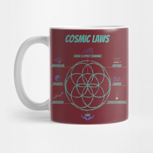 Cosmic Laws and the Seed of Life Mug